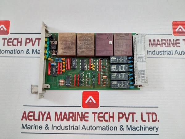 Pepperl+Fuchs Eg4-r Switch Amplifier Connection Module 4Channel Isolated Barrier