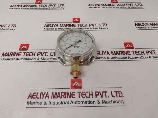 Tess En 837.1 Pressure Gauge 0-6 Bar 0-80 Psi