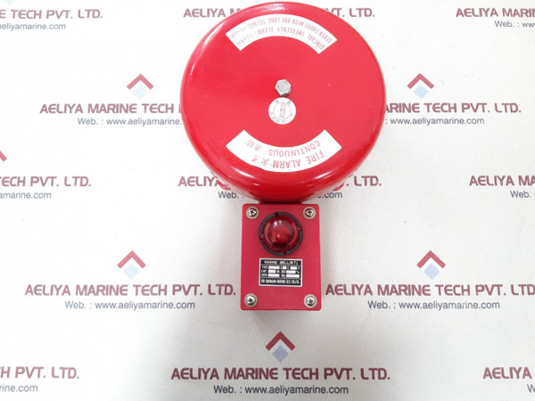 Marine Bell Type L-200 110V Cap.0.2 VA Dia:200m/m No. 1130
