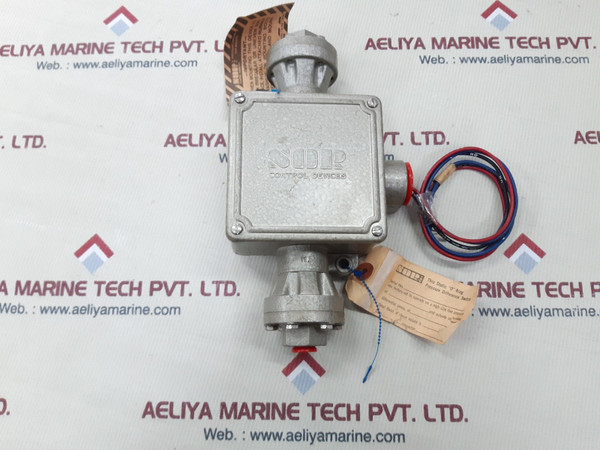 Sor 15r3-k2 pressure difference switch 2.5-8 psid