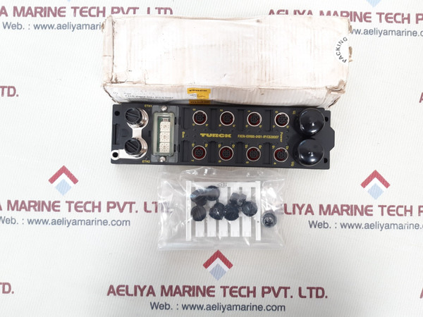 Turck fxen-i0m88-0001-ip/cs30007 ethernet/ip input/output station