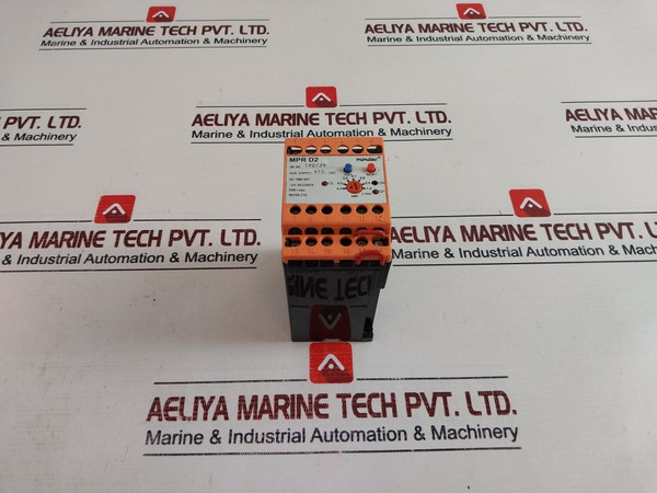 Minilec Mpr D2 Phase Failure+Overload Protection Relay 415Vac