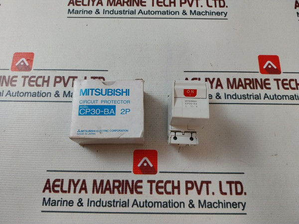 Mitsubishi Cp30-ba Circuit Protector Pole 2 220Vac 2.5Ka
