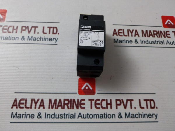 Phoenix Contact Flt 100 N/Pe Ctrl-1.5 Lightning Current And Surge Arrester 260V