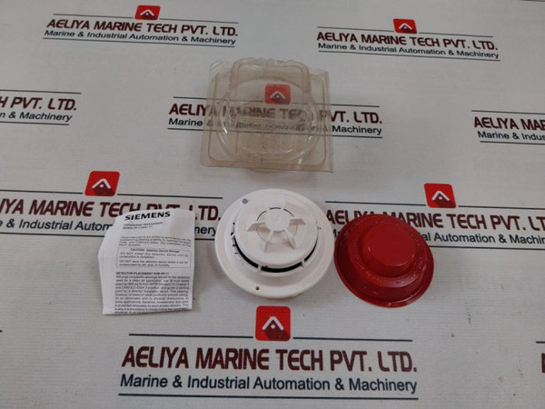 Siemens Fp-11 Smoke Detector With Base Fire Safety