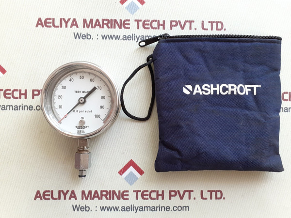 Ashcroft 0.5 psi subd test gauge