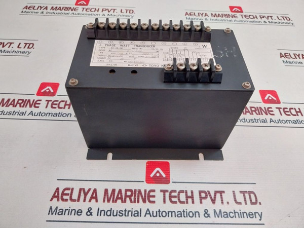 Toyo Keiki 3 Phase Watt Transducer - Eg-3A-sd