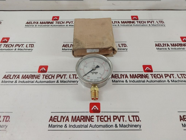 Tess En 837.1 Pressure Gauge 0-4 Bar 0-60 Psi