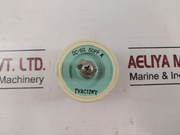 Ksh Tvac12Kv Capacitor Dc-60 50Pf K 15Kva