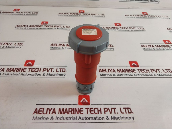Mennekes 3871Rs Red Power Cable Mount Connector