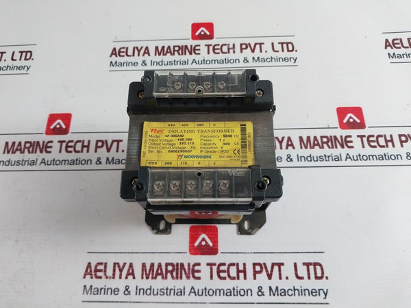 Woonyoung 42-300Aw Isolating Transformer