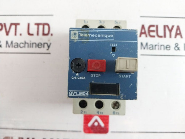 Telemecanique Gv1-m04 Motor Circuit Breaker 250V