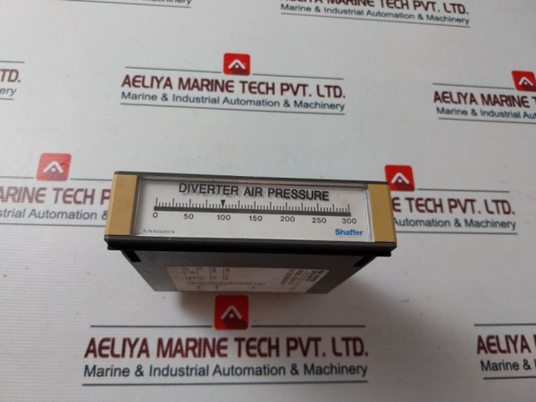 Shaffer Texmate Fg-101-b2 Metermaster Diverter Air Pressure Tmfg101B