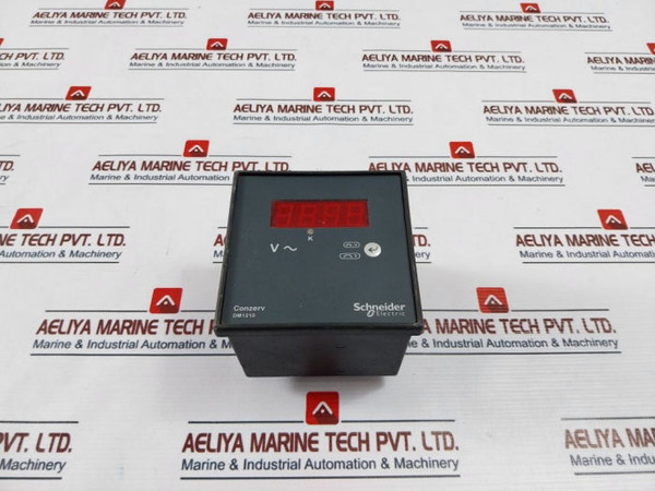 Schneider Electric Conzerv Dm1210 Digital Voltage Panel Meter