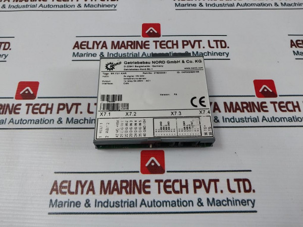 Nord Sk Cu1-kar Temperature Sensor 278200051 5A 250V~ Ac1