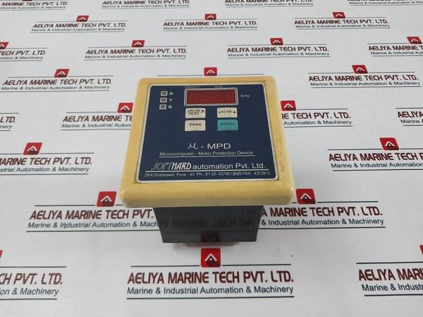 Softhard Automation µ-mpd Microcomputer-motor Protection Device