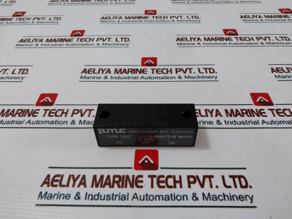 Pmc 7500 Shuttle Valve, Pmc, Shuttle Valve