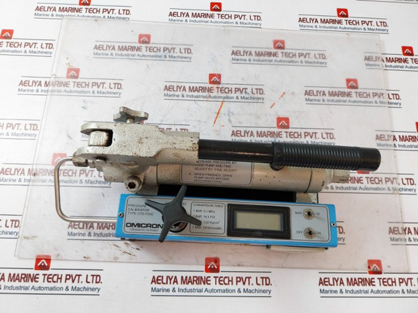 Omicron Ote-p202 Pressure Calibrator 14.5 Psi