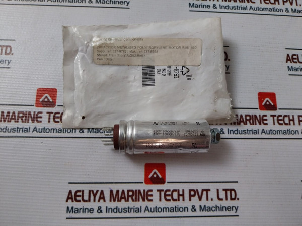 Av Arcotronics C.87.8Bf3 Mkp Capacitor 240Vac 60Hz -25 +70°C