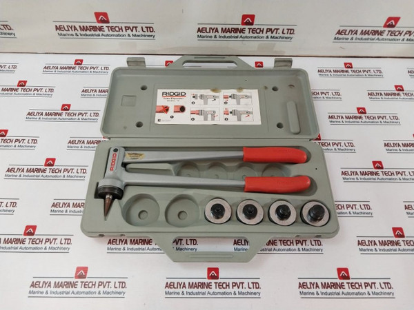 Ridgid Tube Expander Model “S” Set 3/4, 1/2, 3/8 Heads (Incomplete)