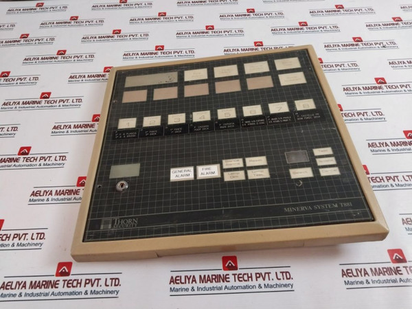 Thorn Security T881 Fire Alarm Control Panel System (Only Front Switch Board)