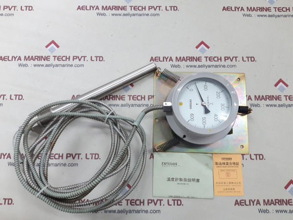 Thyoda thermometer measures up to 600 degrees Celsius