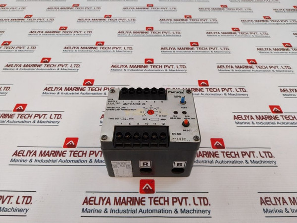 Minilec Mpr-1 Motor Protection Relay 20Amp 10Sec
