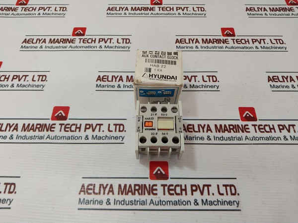 Hyundai Hab22 Auxiliary Contact Block 16A 750V