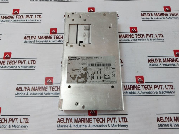 Coutant Lambda Sirius Cs250Nm 5.15/12 12.4B Power Supply 94.5-240V Ac