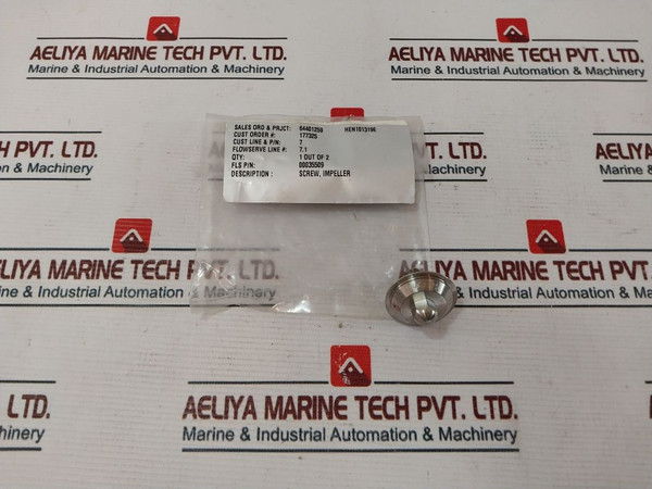 Flowserve 00035509 Screw Impeller 177325