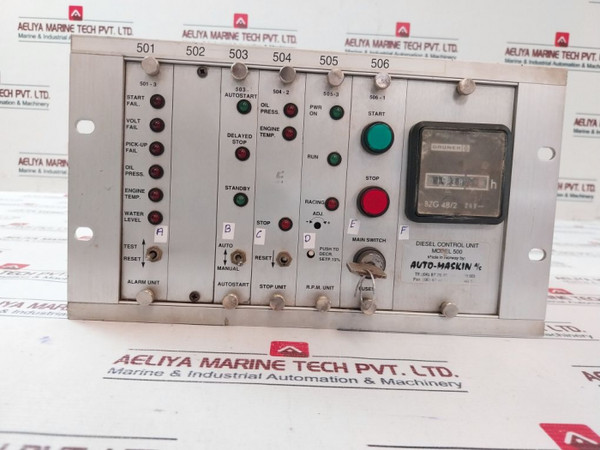 Auto-maskin Model 500 Diesel Control Unit 24V Dc