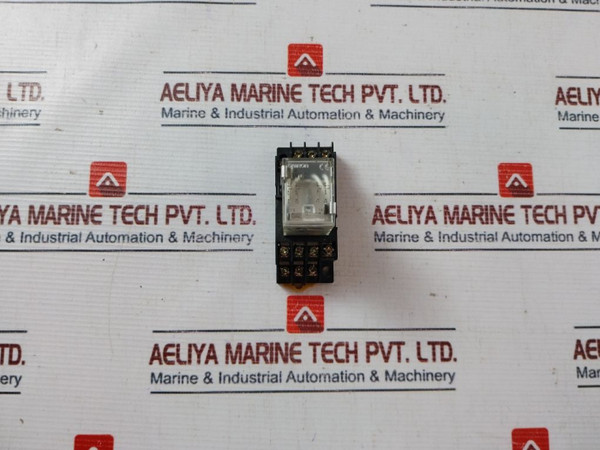 Omron My4 Relay With Socket 24Vdc 5A 250V Ac
