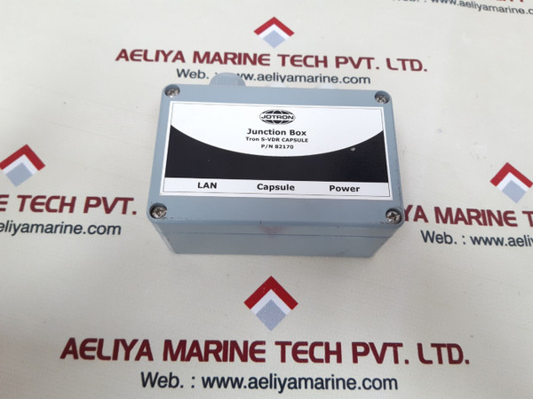 Jotron 82170 box, tron s-vdr, p/n: 82170, lan power, 475 gm