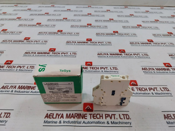 Schneider Electric Lad8N20 Auxiliary Contact Block 10A 690V