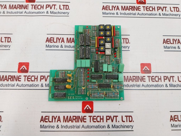 S.E.S. Scandinavian Electronics 92-2479 Printed Circuit Board