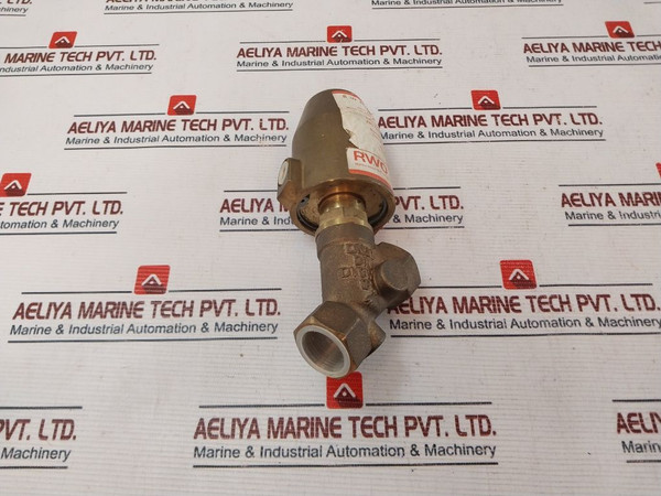 Rwo Dn20 Pn16 Pneumatic Brass Angle Seat Piston Valve 593 6002 00