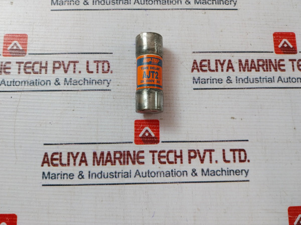 Lot Of 6X Amp-trap Ajt2 Time Delay Fuse 2A 600V Ac