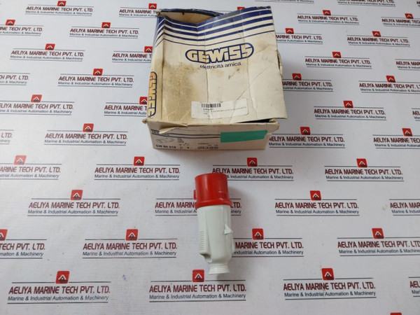 Gewiss Gw 60 019 Plug Spine 400 380V-415V 3 Poles+Earth 43B New