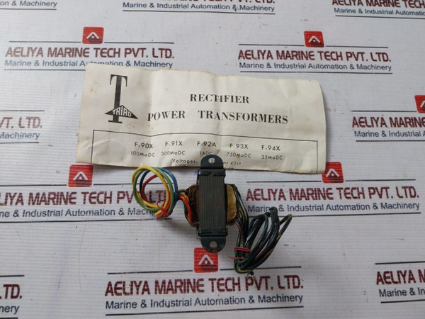 Lot Of 2X Triad F-90X Power Supply Transformer 100Madc