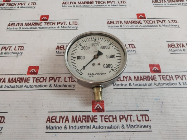 Ashcroft 1008 Pressure Gauge Used