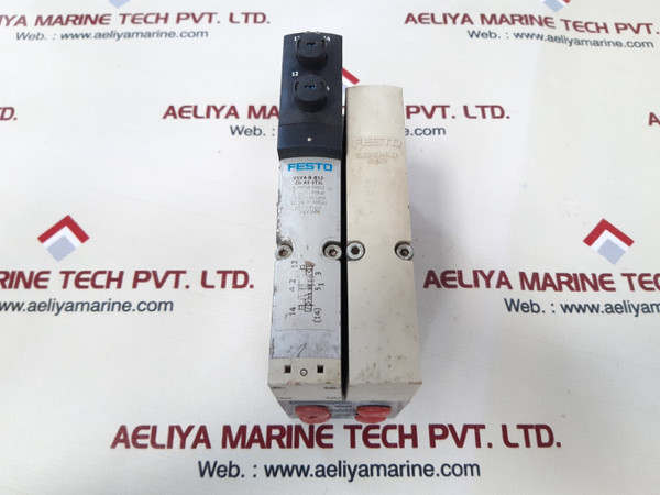 Festo solenoid valve with blanking/cover plate, 980 gm.