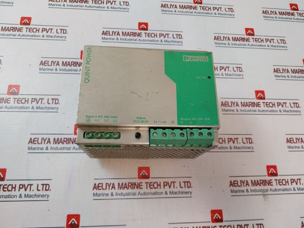 Phoenix Contact Quint-ps-3X400-500Ac/24Dc/20 Power Supply 2938727 20A 24Vdc