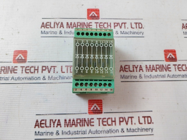 Diode Block Phoenix Contact Emg 45-dio 8E Used