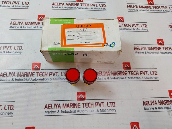 Lot of 10X JIANGSU SHUANGKE ELECTRICAL AD56-22DS Signal Led Red Indicator Light