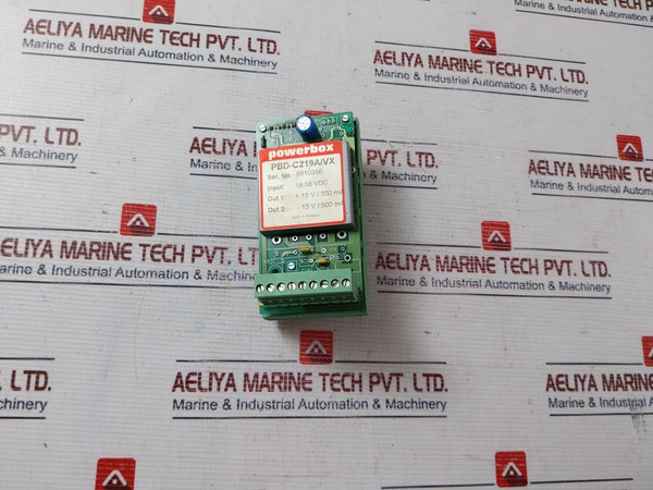 Powerbox/Phoenix Contact Pbd-c219A/Vx Power Supply 18-36Vdc M00006-02/M00005-02