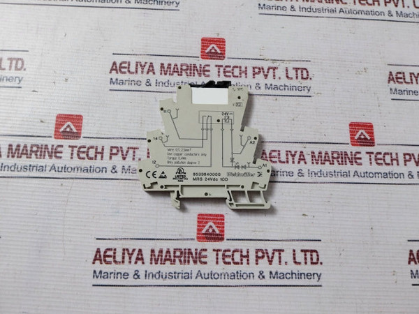 Weidmuller Mrs 24Vdc 1Co Relay Module 8533640000 6A/250V