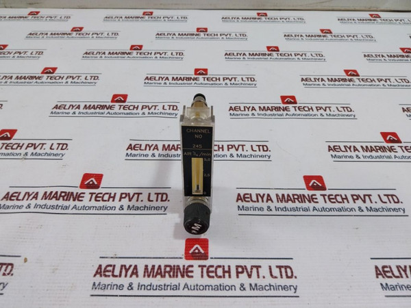 24S Air Flow Meter 0-5,0 Air In/Min, 24S, 0-5,0 Air In/Min, 140 Gm Used