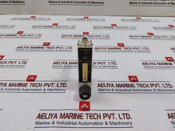 0-5,0 Air In/Min Air Flow Meter 25D Used
