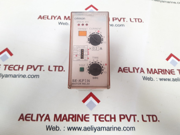 Omron SE-KP1N Motor Relay 100-120Vac - Made in Japan