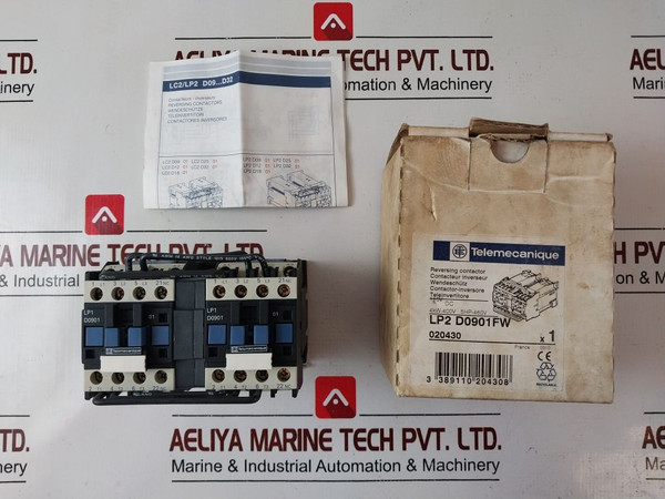 Telemecanique Lp1 D0901 Reversing Contactor